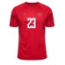 Denemarken Pierre-Emile Hojbjerg #23 Voetbalkleding Thuisshirt WK 2022 Korte Mouwen